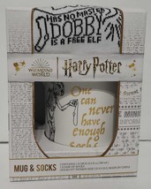 Harry Potter Wizarding World Dobby Elf Mug Socks Gift Set - $24.74