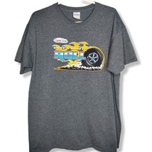 Woodward Dream Cruise Vintage Men&#39;s Graphic T-Shirt Gray Large Gildan Y2... - $18.99