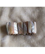 Wide Shell Stretch Bracelet - $26.08 CAD