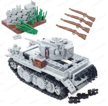 Tank Type C Building Block Assembled WW2 Figures VK601 - £23.41 GBP