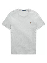 Polo Ralph Lauren Men&#39;s Custom Slim Fit Soft Cotton T-Shirt in Grey Heather-Sm - £29.87 GBP