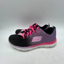 Skechers Appeal 2.0 81649L Girls Blue Pink Lace Up Training Shoes Size 3 - $29.69