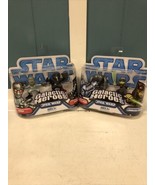 STAR WARS GALACTIC HEROES BATTLE DROID  LUMINARA UNDULI 2008 + Duros Gar... - £18.54 GBP