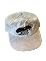 Vintage Bill of Rights Cream Men One Size Made in USA Snapback Cap Hat - £11.44 GBP