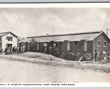 303rd US Infantry Headquarters Camp Devens Ayer Massachusets MA Postcard... - £5.51 GBP