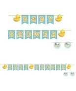 6.5’ Bubble Bath Baby Shower Shaped Ribbon Banner Rubber Ducky boy or girl - $4.91 CAD