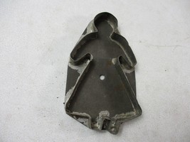 Antique Primitive Hand Made Soldered Tin Metal Cookie Cutter Woman - £33.31 GBP