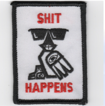 2.75&quot; Navy VAQ-137 Sh*T Happens Embroidered Patch - £31.96 GBP