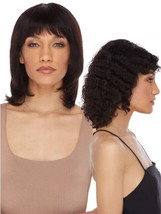 Elegante Collection Brazilian Remy 100% Human Hair Wig &#39;h Patsy&#39; Wet N Wavy - £28.30 GBP