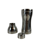 Grey Goose Stainless Steel Cobbler Style Drink Shaker lid and strainer lid - $9.69
