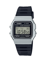 Casio Men&#39;s Quartz Watch - Black Resin &amp; Metal F-91WM-7ACF Classic Analog - $59.49