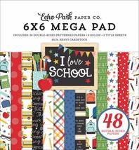 Echo Park Paper Company I Love School Cardmakers 6X6 Mega Pad Paper - £9.11 GBP