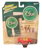 2004 Johnny Lightning Red 1954 Chevy Corvette Convertible Clue Game Miss... - $13.45