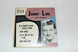 Collectible 45 EP Johnny Long &quot;In a Shanty in Old Shanty Town EPA 456 - ... - £3.95 GBP