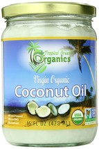 Tropical Green Organics Virgin Coconut Oil, 16 Ounce - £15.54 GBP