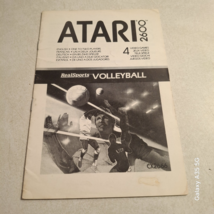 Atari 2600 Realsports Volleyball game manual in excellent condition  - $6.97 CAD