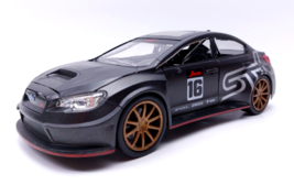 Subaru Wrx Sti 2016 Widebody Silver &#39;JDM TUNERS&#39; 1:24 Model JADA TOYS - £4.78 GBP