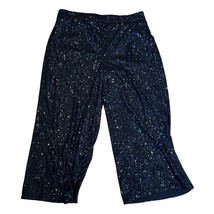 NWT Banana Republic Sequin Wide Leg Cropped Pants Sparkly Party Sizes XL... - $848.16 MXN