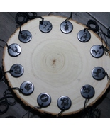 Shungite Jewelry Pendant Necklace EMF Protection Signs of the Zodiac - $165.12 MXN