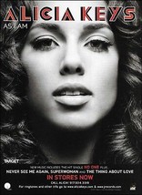 Alicia Keys 2007 As I Am album ad 8 x 11 advertisement print No One - £3.03 GBP
