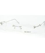 NA UND? MARION RAMM 71F3564 AL SILVER /PASTEL PURPLE BLUE EYEGLASSES 51-... - $57.90