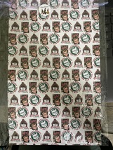 A Christmas Story Litchi Printed Faux Leather Sheet 7.5&quot; x 13&quot;  - £2.35 GBP