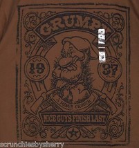 Disney Store Grumpy T-Shirt A Miner Grouch Nice Guys Finish Last Brown Large - £27.63 GBP