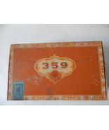 Vintage Philadelphia Perfecto 359 The Original Cigar Box with Blue Tarif... - $21.52 CAD