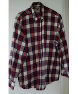 Vintage Great Plains Clothing Co. Mens XL Plaid Long sleeve Shirt 100% c... - £7.80 GBP