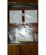 New Factory Sealed Paragon Creative Quilting 2 squares Ohio Rose needlec... - $147.63 MXN