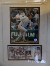 2006 Johnny Damon Photo cover stamp art USPS New York Yankees 12 x 16 Ba... - $12.82