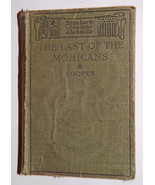 1898 Cooper&#39;s the Last of the Mohicans Standard English Classics Ginn an... - £156.36 GBP