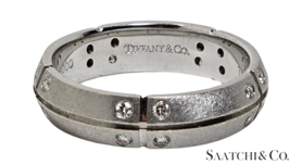 Tiffany &amp; Co. Streamerica Diamond Ring - 18K White Gold - Size 7, 6.1 Grams - £1,106.66 GBP