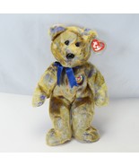 TY Beanie Babies Official Club Collection 2000 Clubby III  Brown Blue Bear - $18.61