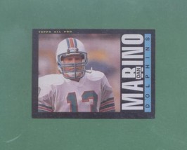 1985 Topps Dan Marino 2nd Year Card - £3.08 GBP