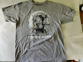 Lootgaming Shadow of the Tomb Raider T Shirt Mens L Large Gray Graphic Tee - $12.90