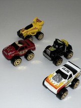 Vtg 1987 Road Champs Micro Machines Lot Of 4 Vette - £5.49 GBP