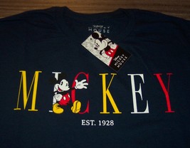 Vintage Style Walt Disney Mickey Mouse T-Shirt Mens Medium New w/ Tag - £15.92 GBP