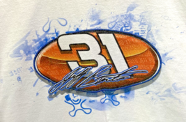 Jeff Burton T Shirt 31 Nascar Chase Long Sleeve Mens XL Double Sided RCR... - $22.31