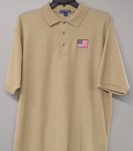 American U.S. Flag Mens Embroidered Polo Shirt XS-6XL, LT-4XLT Patriotic New - £23.29 GBP+