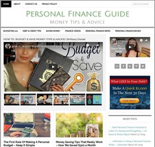 * Personal Finance * Turnkey Affiliate Website Business For Sale w/ Auto Content - $90.70