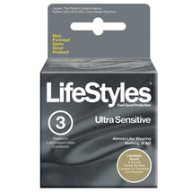 LifeStyles Ultra Sensative Condoms (3 pack) - £10.99 GBP