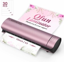 Laminator Machine Thermal Laminating Machine With Sheets 11X17 Personal - $55.96