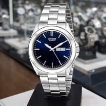 Citizen Silver and Deep Blue Quartz Watch BF0580-57L - $94.05