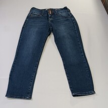 !It Tiffany Skinny Capri Women's 8 (26×23) Blue Cotton Button Fly Jeans Pants  image 12