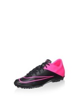 Nike Mens Mercurial Victory V TF Turf Soccer Shoes 12 US, Black/Hyper Pink - $120.62