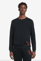 Polo Ralph Lauren Brushed Fleece Raglan Sweatshirt Black/Red - £27.96 GBP
