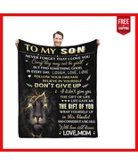 Mom&#39;s Thoughtful Gift: Lightweight 60&quot;x50&quot; Son Throw Blanket for Every O... - $70.23 CAD