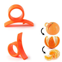 2 Pc Orange Peeler Tool Plastic Citrus Cutter Gadget Lemon Fruit Slicer ... - £11.38 GBP