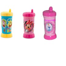 Disney Store Sippy Cup Winnie Pooh Eeyore Minnie Mouse Belle Aurora Cinderella - £19.62 GBP